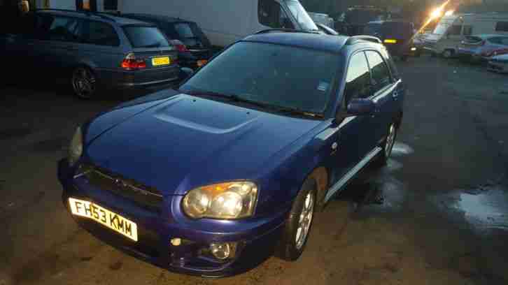 2003 SUBARU IMPREZA GX SPORT AWD BLUE