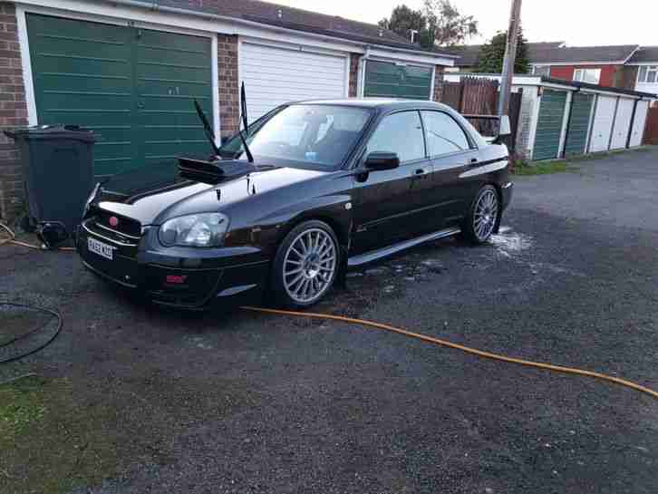 2003 SUBARU IMPREZA WRX-STI TYPE UK BLACK