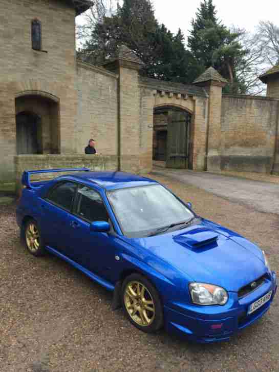 2003 SUBARU IMPREZA WRX-STI TYPE UK BLUE