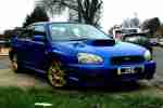 2003 IMPREZA WRX STI TYPE UK BLUE 75k