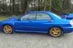 2003 IMPREZA WRX STI TYPE UK BLUE full