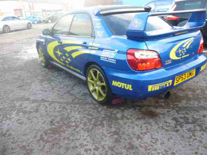 2003 SUBARU IMPREZA WRX TURBO BLUE