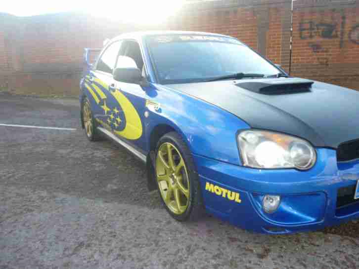 2003 SUBARU IMPREZA WRX TURBO BLUE