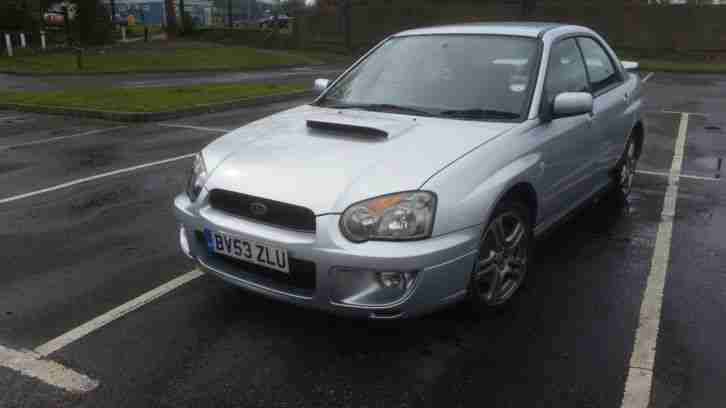 2003 SUBARU IMPREZA WRX TURBO SILVER p/x welcom