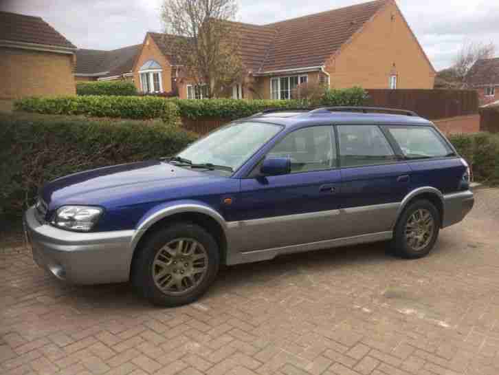 2003 SUBARU LEGACY OUTBACK H6 3LTR AUTO FLAT SIX ENGINE 133K MILES FSH BLUE AWD