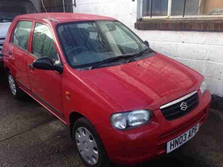 2003 SUZUKI ALTO GL RED