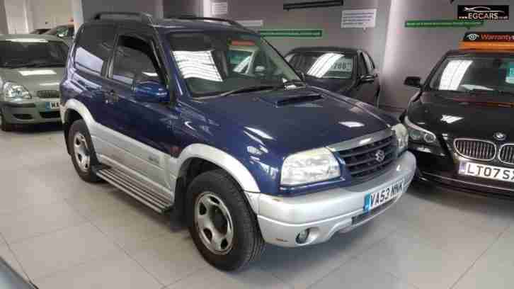 2003 GRAND VITARA SE TD Blue Manual