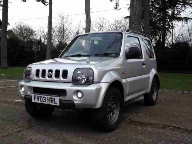 2003 SUZUKI JIMNY 1.3 JLX HARD TOP 5 SPEED MANUAL SILVER PX SWAP SWOP