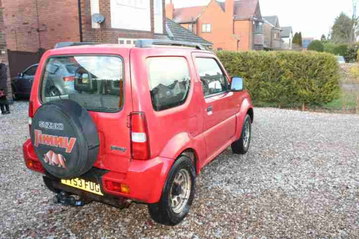 2003 SUZUKI JIMNY JLX RED