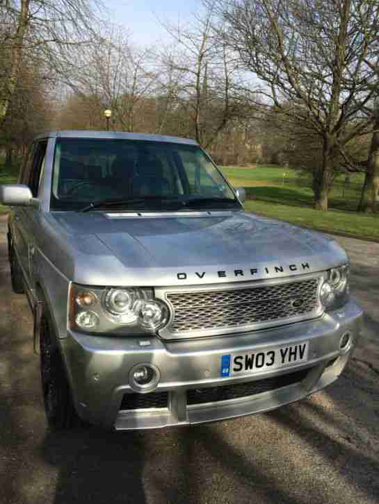  Silver Range. Land & Range Rover car from United Kingdom