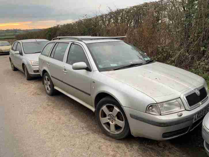 Skoda Octavia. Skoda car from United Kingdom