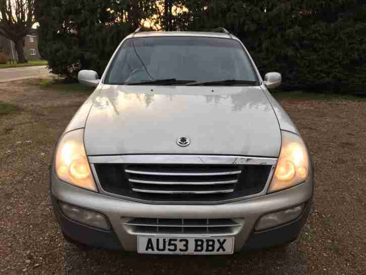 2003 Ssangyong Rexton 2.9TD RX 290 S - 3 F Keepers - New Mot