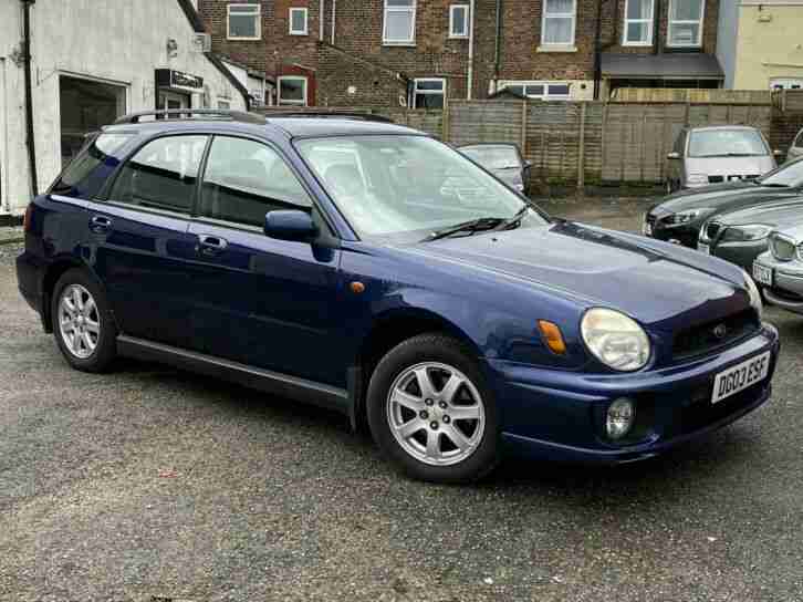 2003 Subaru Impreza 2.0 GX Automatic AWD 5dr Blue