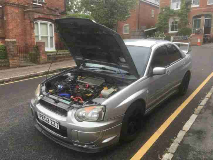 2003 Subaru Impreza WRX, Silver, Blobeye, Rota, Modified