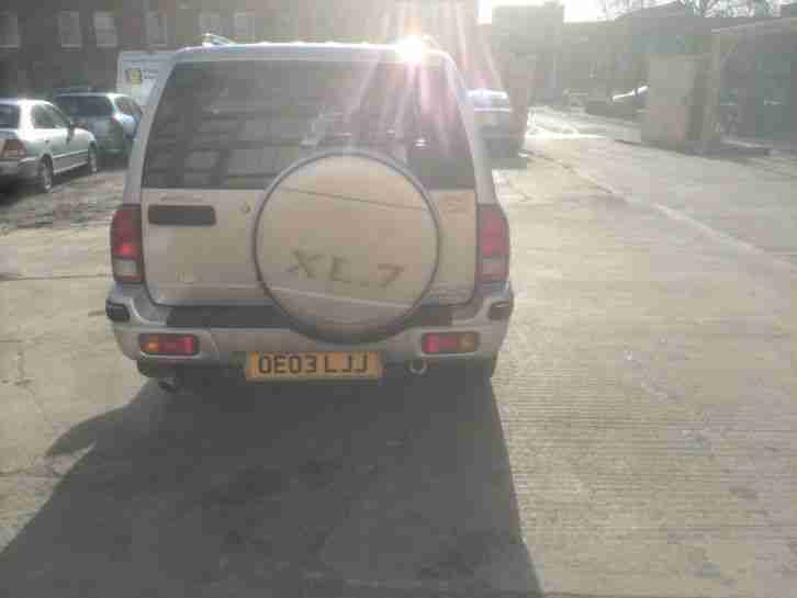 2003 Suzuki Grand Vitara 2.7 V6 24v ( 7st ) XL-7 Manual 7 SEATER NEW MOT