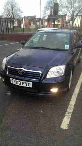 2003 TOYOTA AVENSIS T4 BLUE (Excellent Condition)