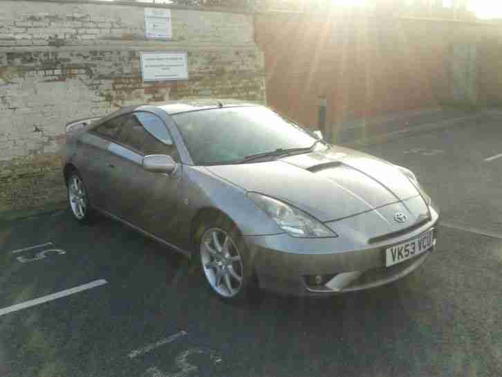 2003 TOYOTA CELICA T SPORT VVTLI SILVER 190bhp