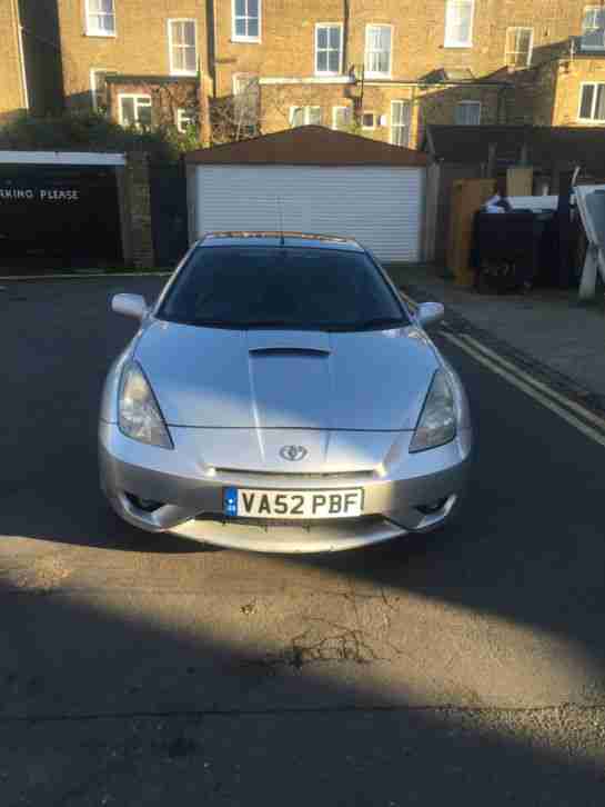 2003 TOYOTA CELICA VVTI SILVER NEW MOT12 MONTHS