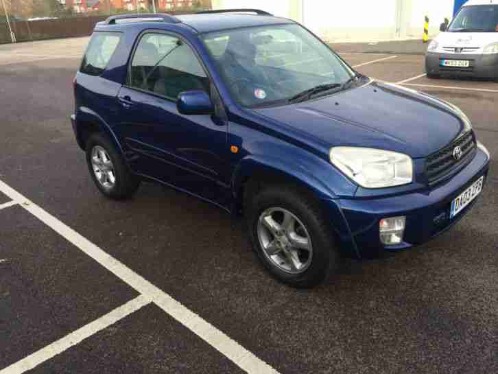 2003 TOYOTA RAV4 NRG VVTI AUTO BLUE