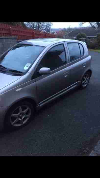 2003 TOYOTA YARIS T SPORT VVTI SILVER 5 DOOR