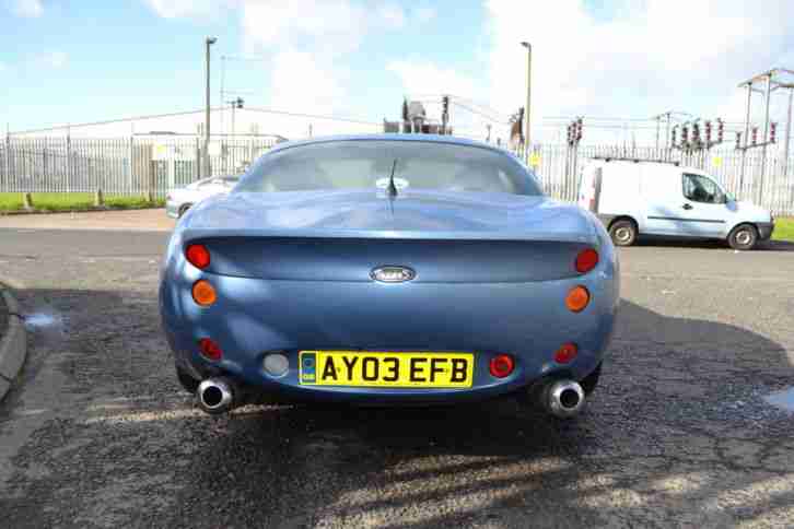 2003 TVR TUSCAN S BLUE CAT D SALVAGE JUST NEEDS PAINT TO FINSH