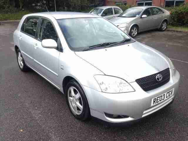 2003 Corolla 1.6 T3 5dr Petrol Silver