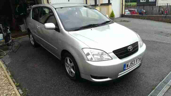 2003 Toyota Corolla 1.6 vvti