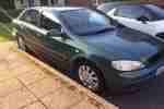 2003 VAUXHALL ASTRA CLUB 8V GREEN 5 door (NO