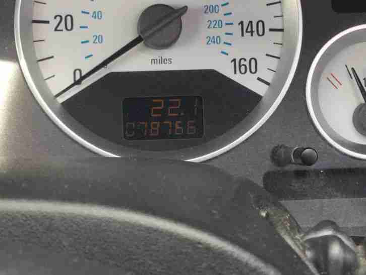 2003 VAUXHALL ASTRA COUPE CONVERTIBLE BLUE