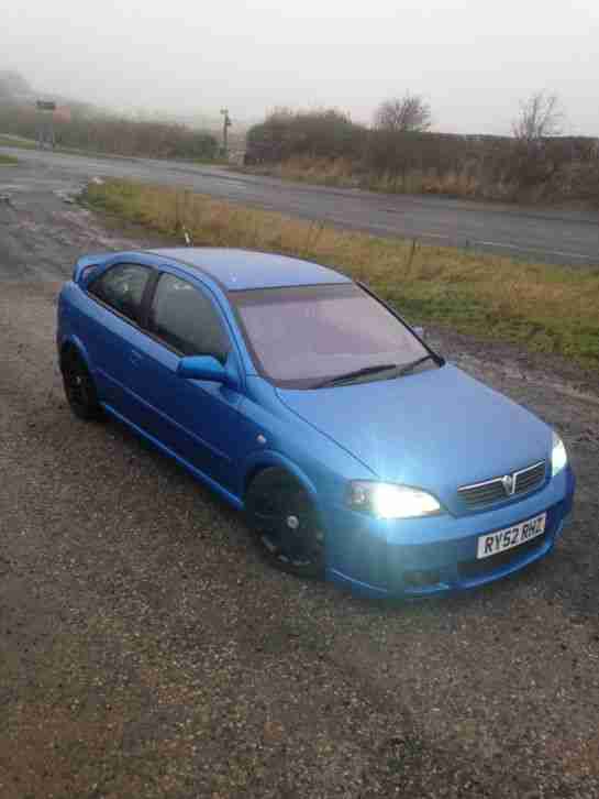 2003 VAUXHALL ASTRA GSI TURBO 16V BLUE