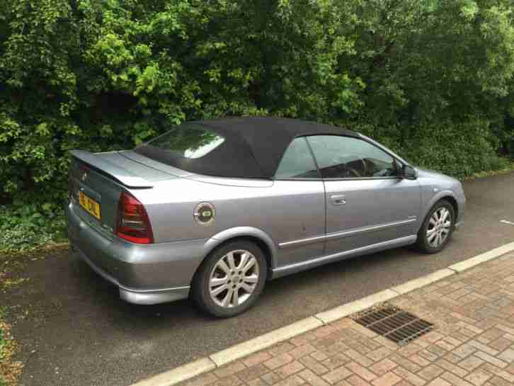 2003 VAUXHALL ASTRA LINEA ROSSA CONV. SILVER