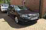 2003 VAUXHALL ASTRA SXI 16V BLACK 49,000miles