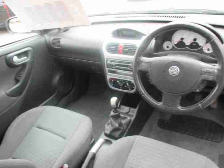 2003 VAUXHALL CORSA SXI 16V SILVER