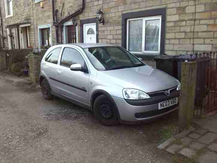 2003 CORSA SXI 16V SILVER