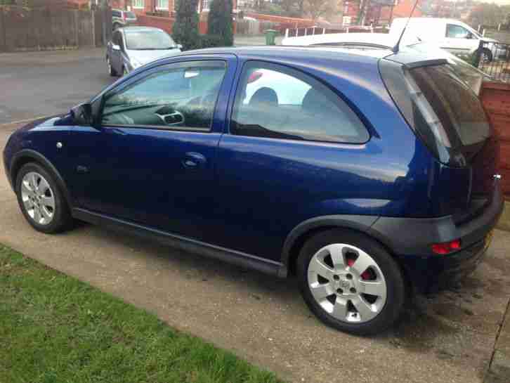 2003 VAUXHALL CORSA SXI DTI BLUE(SERVICE HISTORY)