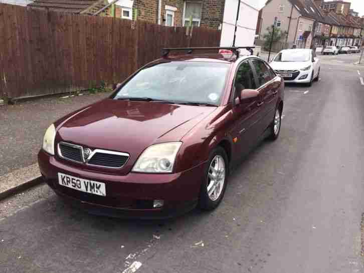 2003 VAUXHALL VECTRA ELEGANCE 16V RED