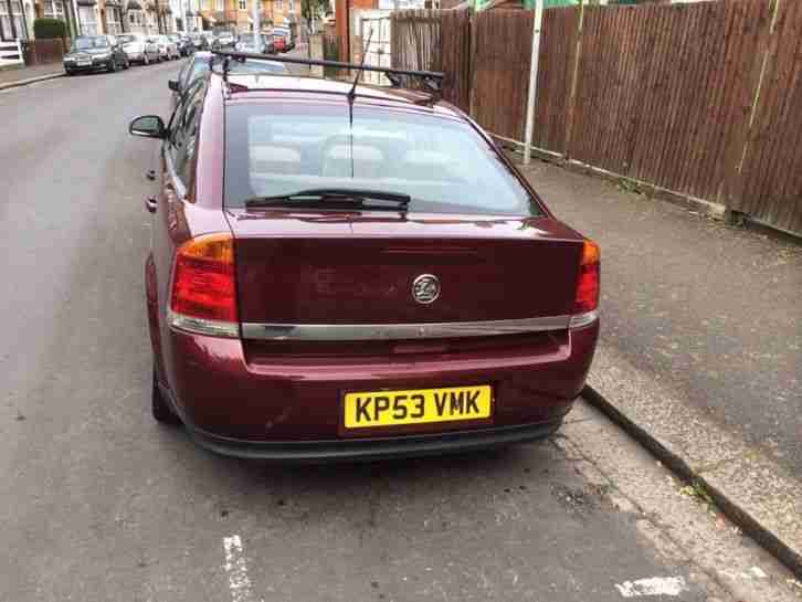 2003 VAUXHALL VECTRA ELEGANCE 16V RED