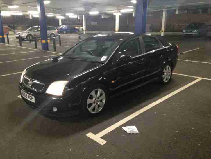 2003 VAUXHALL VECTRA ELITE V6 BLACK (not sri cdti)