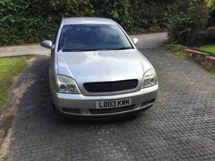 2003 VAUXHALL VECTRA LS DTI 16V SILVER Very Good Condition For Year mot Nov