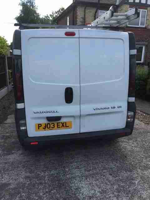 2003 VAUXHALL VIVARO 2700 DI SWB WHITE just had a full service and cambelt