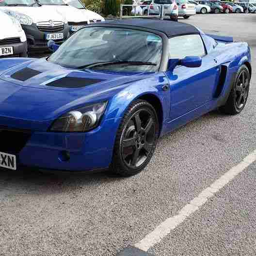 2003 VAUXHALL VX 220 BLUE