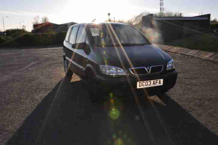 2003 ZAFIRA 16V CLUB GREEN