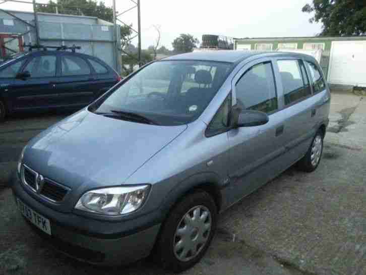 2003 VAUXHALL ZAFIRA DTI SPARES REPAIRS CLUTCH SLIPPING 7 SEATER MPV
