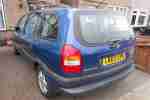 2003 VAUXHALL ZAFIRA ELEGANCE 16V BLUE 7