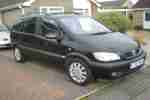 2003 VAUXHALL ZAFIRA ELEGANCE DTI BLACK