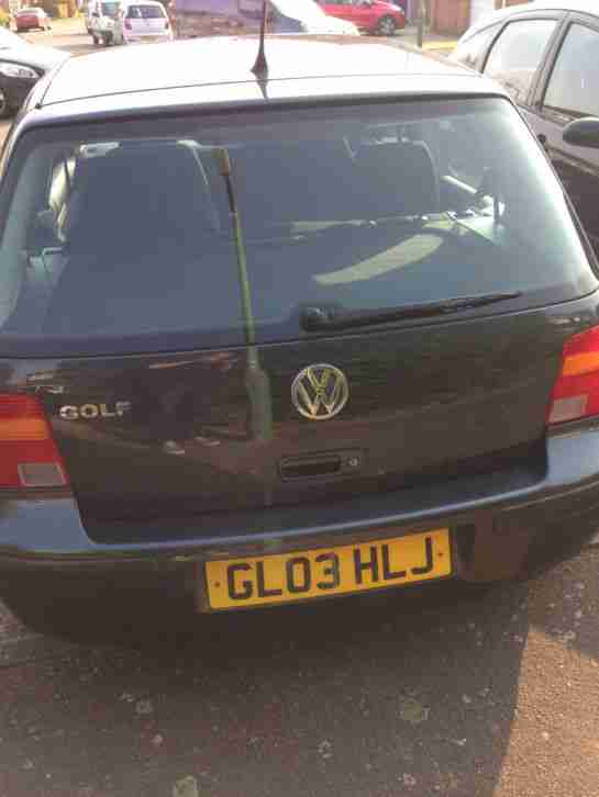 2003 VOLKSWAGEN GOLF MATCH GREY