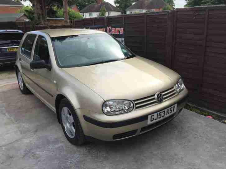 2003 GOLF TDI SE BEIGE [FULL S