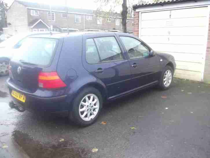 2003 VOLKSWAGEN GOLF TDI SE BLUE