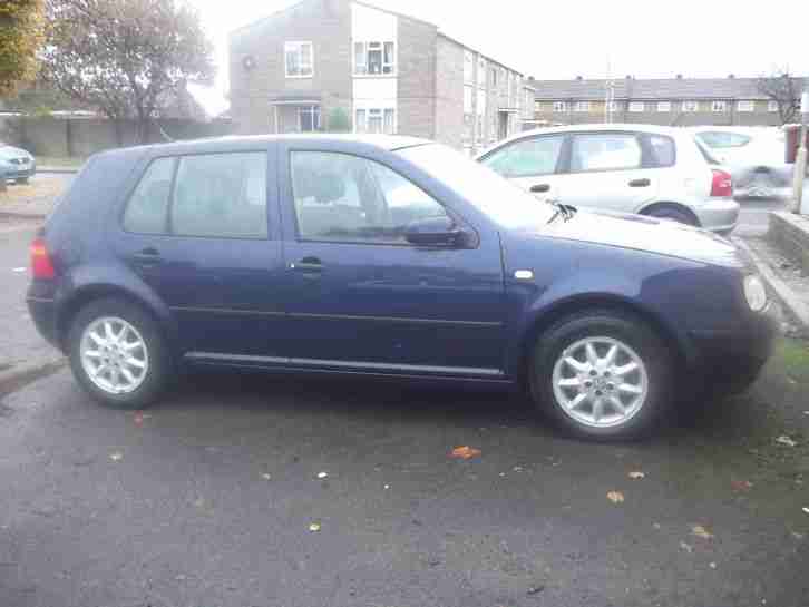 2003 VOLKSWAGEN GOLF TDI SE BLUE