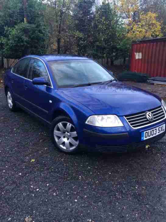 2003 PASSAT SPORT TDI BLUE